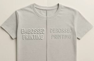 Emboss and Deboss T-Shirts