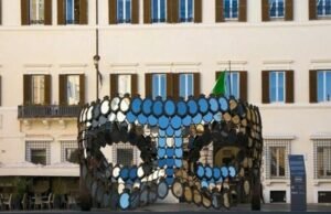 Valentino duo unveil massive Joana Vasconcelos sculpture, in latest artistic display in Rome