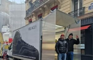 Village PM piques buyers’ interest in Paris with its skate-inspired showroom truck