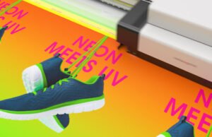Stand out with neon inks