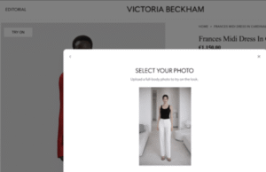 Victoria Beckham links with DressX for virtual try-on