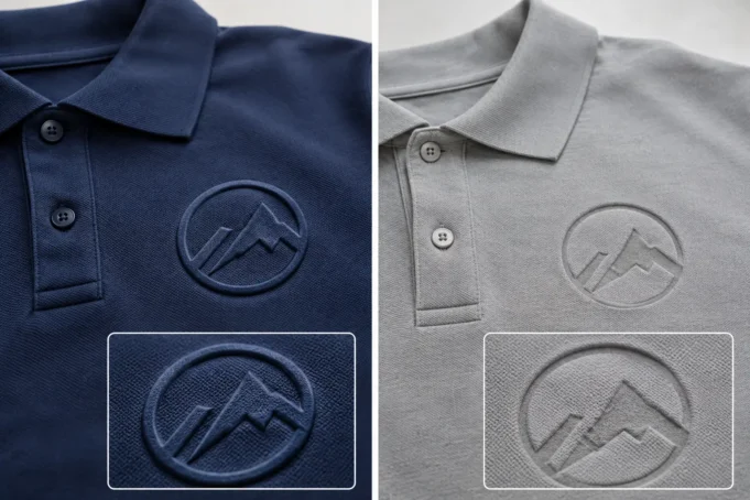 Embossing Versus Debossing Apparel for Uniform Buyers Embossing Versus Debossing Apparel for Uniform Buyers