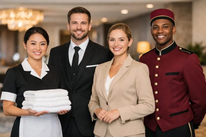 Hospitality Uniforms for Hotel Staff That Perform